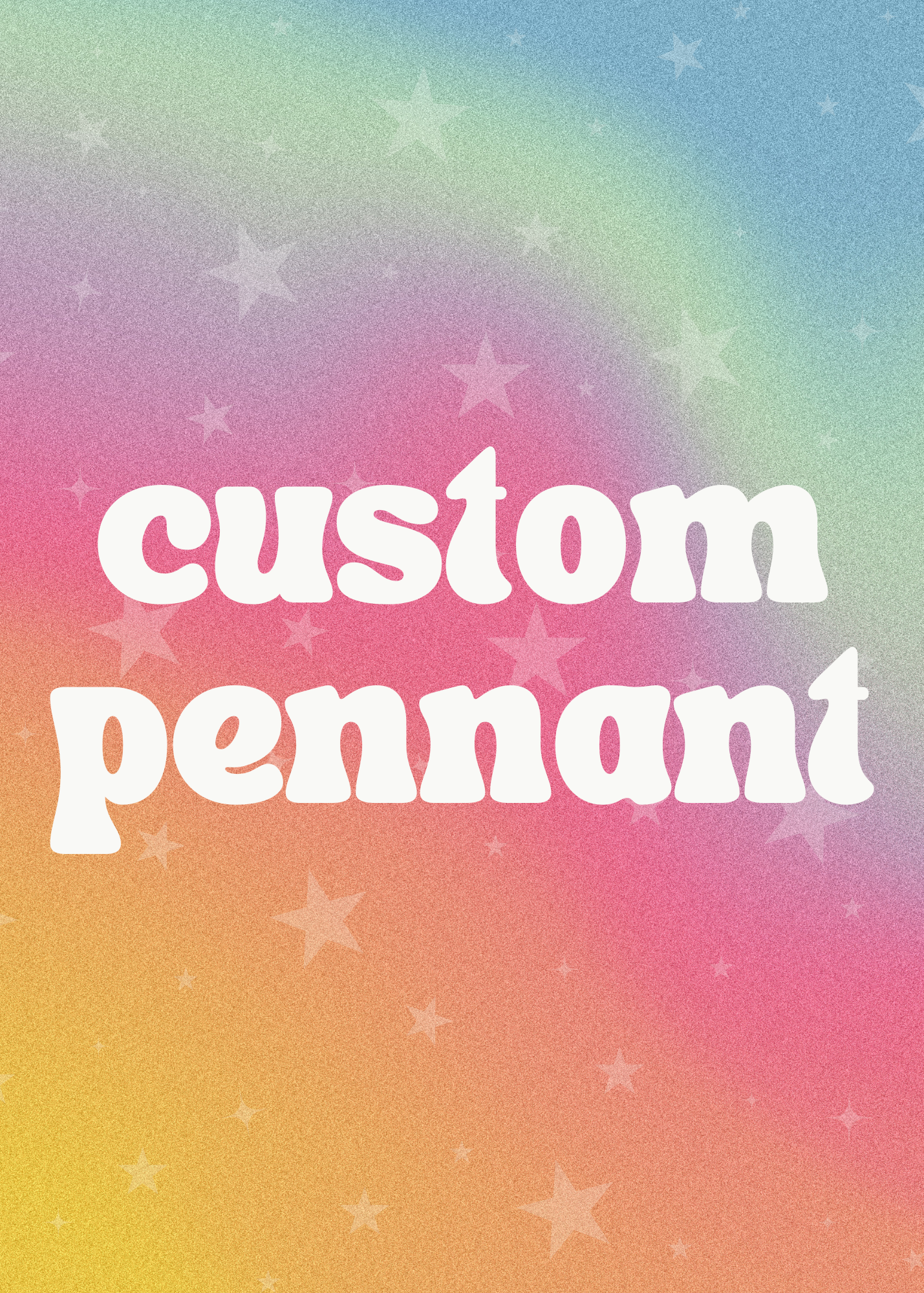 *PRE-ORDER* custom pennant